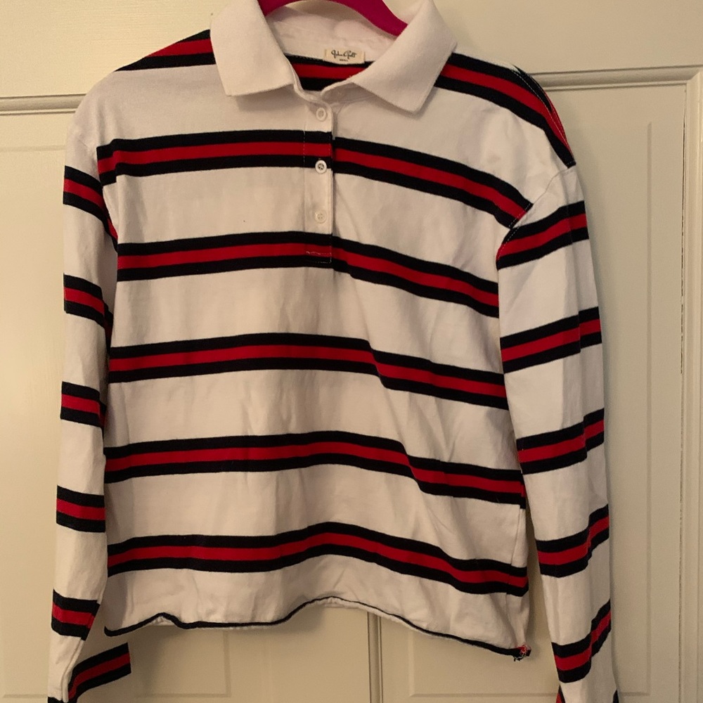 Brandy Melville Cropped Long-Sleeve